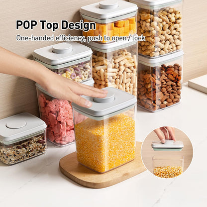 Pop-Open Airtight Flour & Sugar Containers (Set of 2)